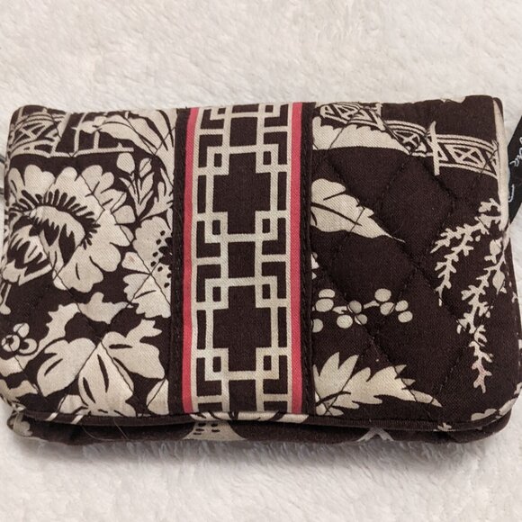 Vera Bradley Imperial Toile Tote Bag Purse Retired with Mini Wallet - Picture 7 of 10